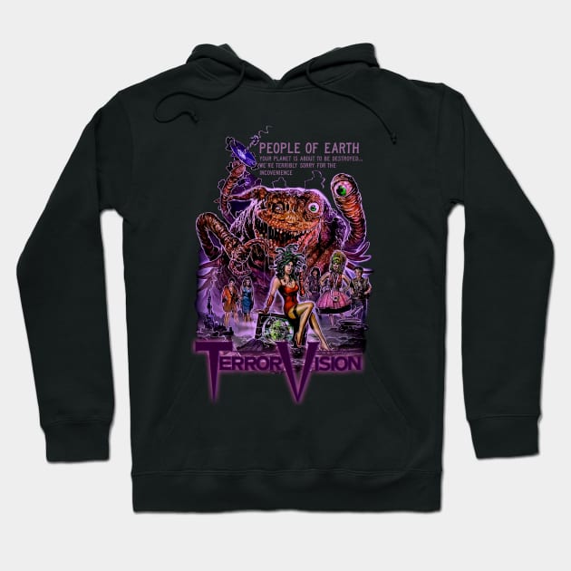 People Of Earth  (Version 3) Hoodie by The Dark Vestiary